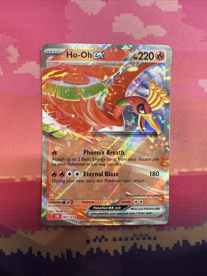 Pokemon Card Ho-Oh ex 007/034 Classic Collection Near Mint