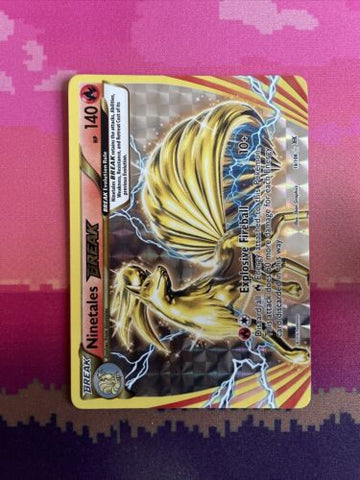 Pokemon Card Ninetales BREAK 16/108 Ultra Rare Near Mint