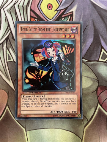 CT09-EN013 Tour Guide From The Underworld Super Rare LIMITED Edition NM Yugioh