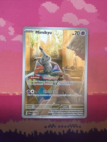 Pokemon Card Mimikyu 075 Black Star Promo Near Mint