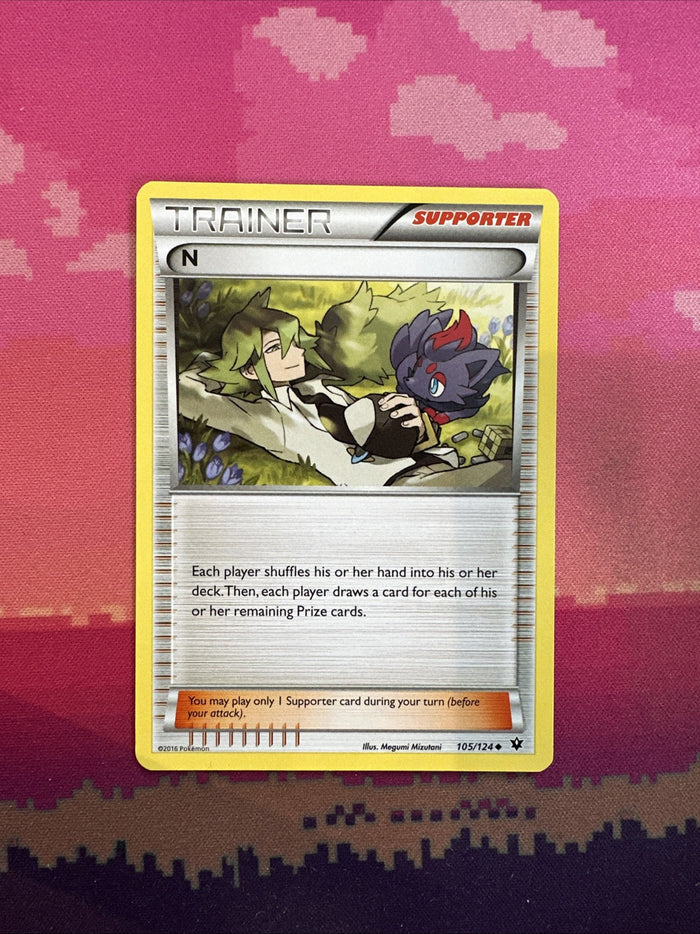 Pokemon Card N Fates Collide Uncommon 105/124 Near Mint