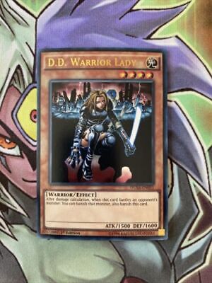 DUSA-EN051 D.D. Warrior Lady Ultra Rare 1st Edition NM Yugioh Card