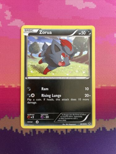 Pokemon Card Zorua Emerging Powers Uncommon 66/98 Near Mint