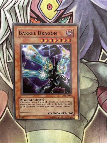 DL1-E002 Barrel Dragon Super Rare UNL Edition NM Yugioh