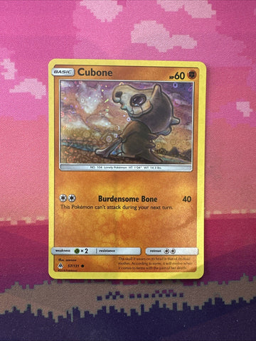 Pokemon Card Cubone General Mills Forbidden Light 57/131 Near Mint