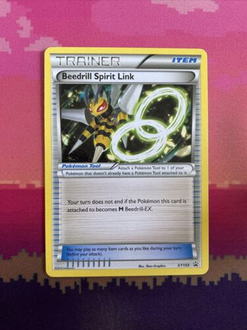 Pokemon Card Beedrill Spirit Link XY159 Black Star Promo Near Mint