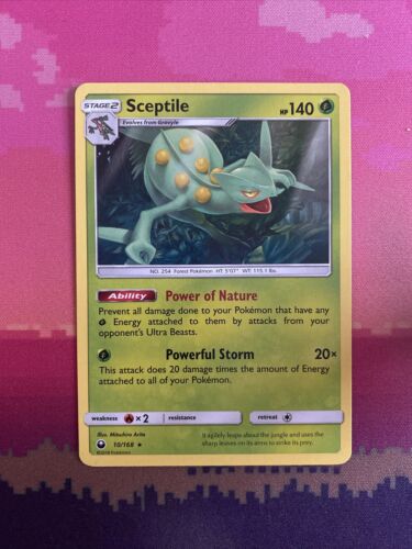 Pokemon Card Sceptile Celestial Storm Rare 10/168 Near Mint