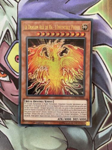DUPO-EN046 The Winged Dragon of Ra - Immortal Phoenix Ultra Rare 1st FRENCH NM