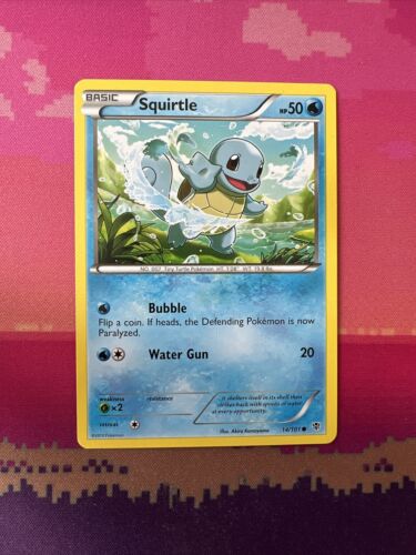 Pokemon Card Squirtle Plasma Blast Common 14/101 Near Mint