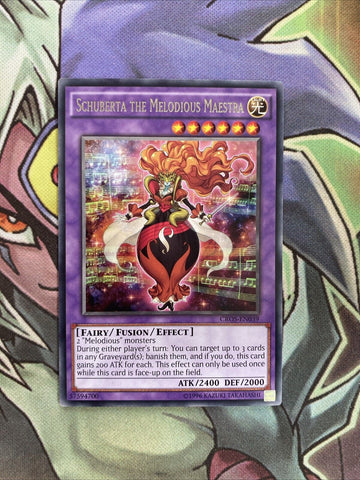 CROS-EN039 Schuberta The Melodious Maesta Rare Unl Edition NM Yugioh Card