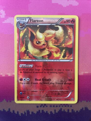 Pokemon Card Flareon Ancient Origins Reverse Holo Uncommon 13/98 Near Mint