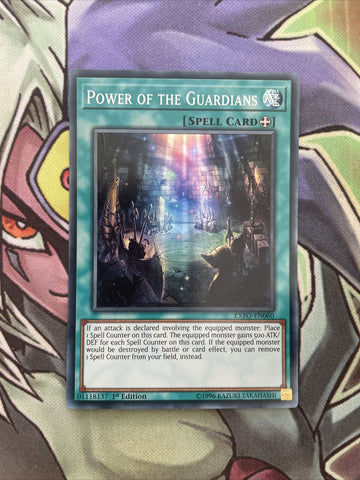 EXFO-EN060 Power of the Guardians Super Rare 1st Edition NM Yugioh Card
