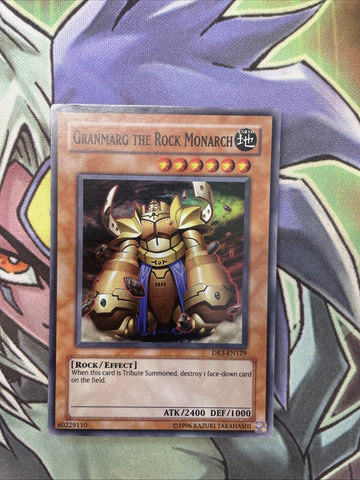 DR3-EN129 Granmarg The Rock Monarch Super Rare Unlimited Edition NM Yugioh Card