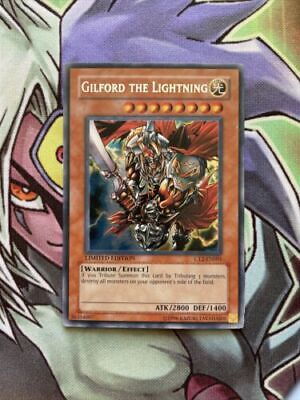 CT2-EN001 Gilford The Lightning Secret Rare Limited Edition NM Yugioh Card