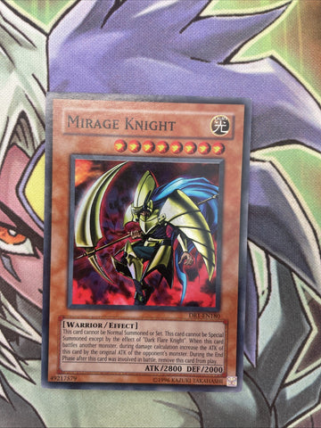 DR1-EN180 Mirage Knight Super Rare Unlimited Edition NM Yugioh Card