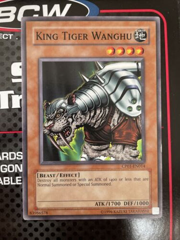 CP01-EN014 Yugioh - King Tiger Wanghu Common