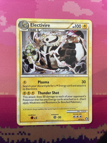 Pokemon Card Electivire Triumphant Rare 20/102 Near Mint