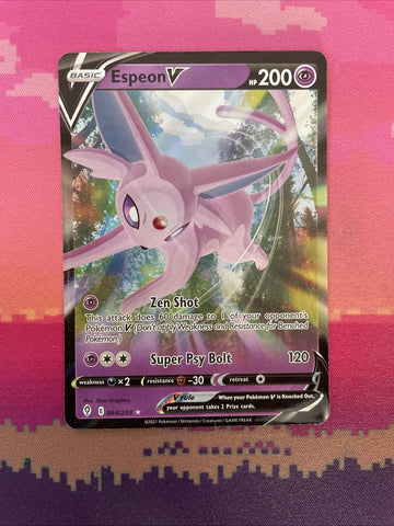 Pokemon Card Espeon V 064/203 Ultra Rare Evolving Skies Near Mint