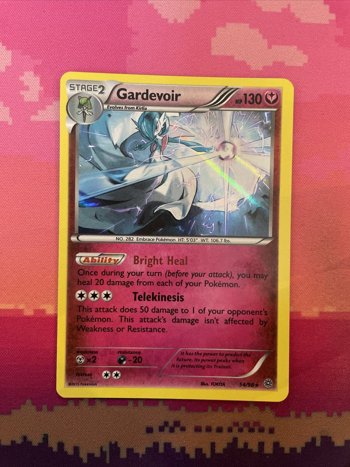 Pokemon Card Gardevoir Ancient Origins Holo Rare 54/98 Near Mint