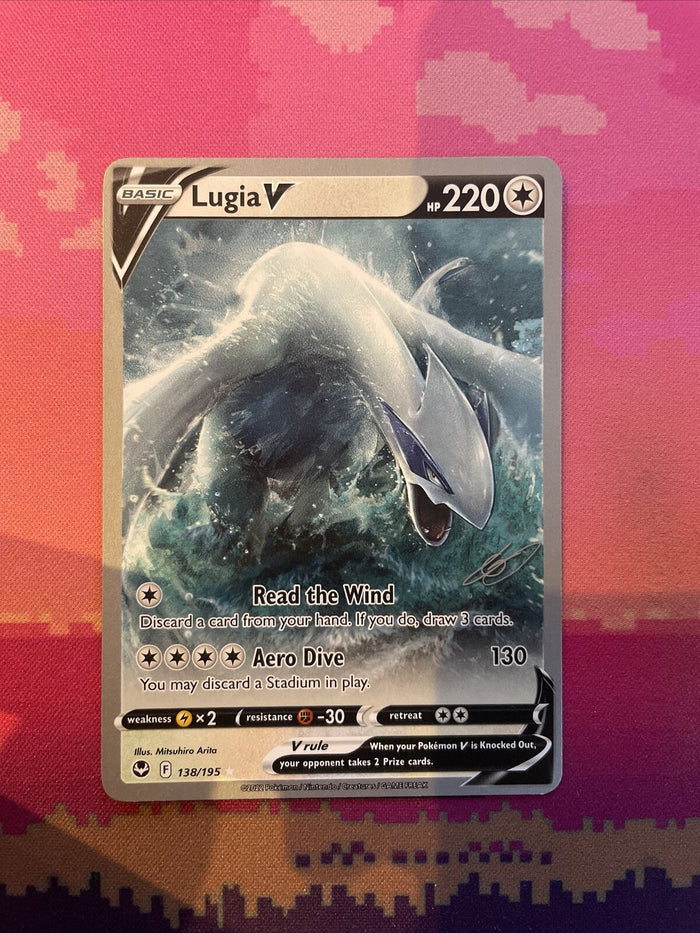 Pokemon Card Lugia V 138/195 World Championships 2023 Near Mint