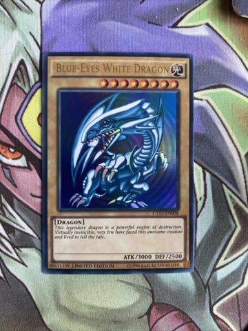 CT13-EN008 Blue-Eyes White Dragon Ultra Rare 1st Edition NM Yugioh Card