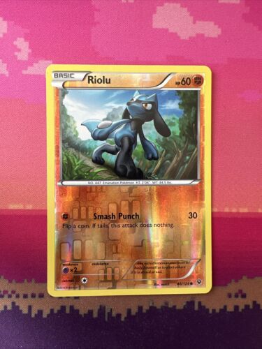 Pokemon Card Riolu Fates Collide Reverse Holo 46/124 Near Mint