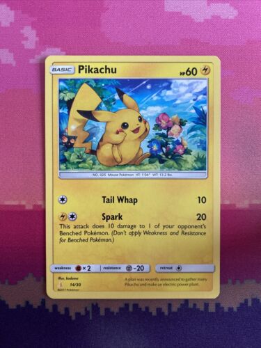 Pokemon Card Pikachu Trainer Kit Non-Holo 14/30 Near Mint