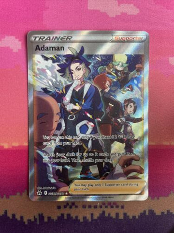 Pokemon Card Adaman GG57/GG70 Crown Zenith Trainer Gallery Near Mint