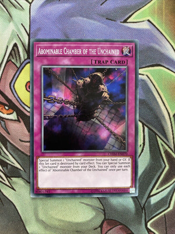 CHIM-EN070 Abominable Chamber Of The Unchained Common Varying Ed NM Yugioh Card