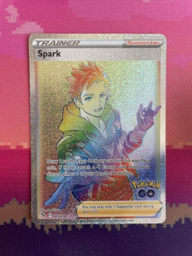Pokemon Card Spark 085/078 Secret Rainbow Rare Pokemon Go Near Mint