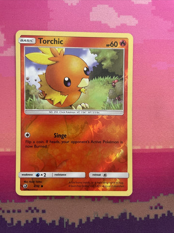 Pokemon Card Torchic Dragon Majesty Reverse Holo 4/70 Near Mint