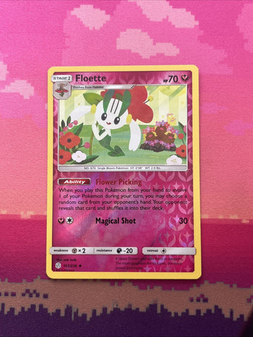 Pokemon Card Floette Cosmic Eclipse Reverse Holo 151/236 Near Mint