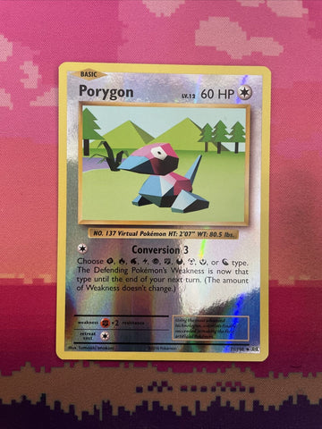 Pokemon Card Porygon Evolutions Reverse Holo 71/108 Near Mint