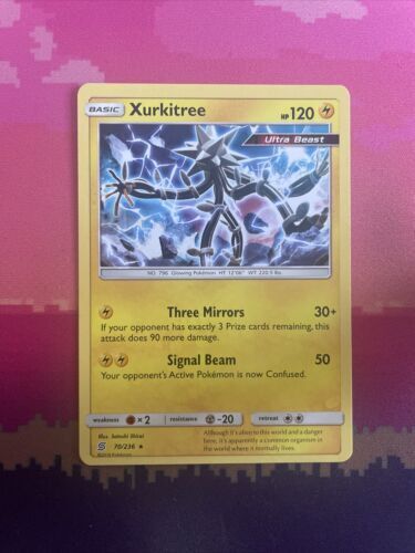 Pokemon Card Xurkitree Unified Minds Rare 70/236 Near Mint