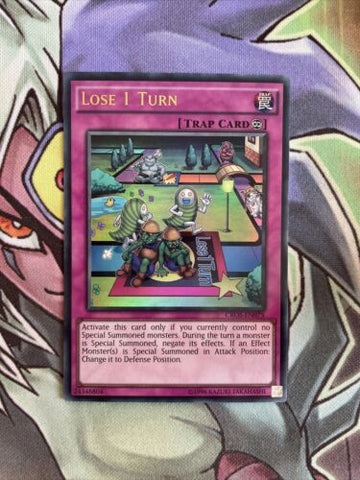 CROS-EN075 Lose 1 Turn Ultra Rare Unlimited Edition Near Mint Yugioh Card