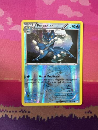 Pokemon Card Frogadier Breakpoint Reverse Holo Uncommon 39/122 Near Mint