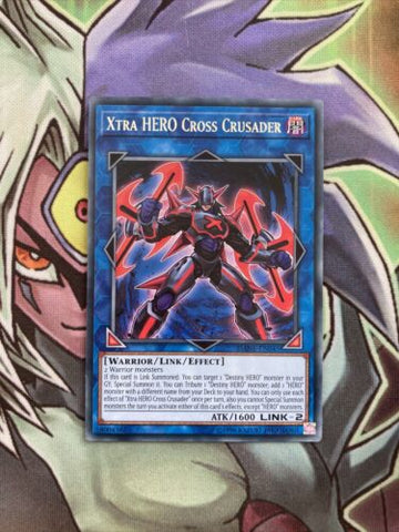 DANE-EN045 Xtra Hero Cross Crusader Rare Varying Editions NM Yugioh Card