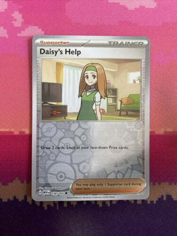 Pokemon Card Daisy's Help Pokemon 151 Reverse Holo Uncommon 158/165 Near Mint
