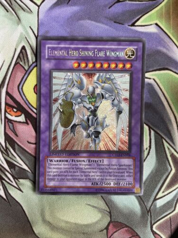 CT03-EN004 Elemental Hero Shining Flare Wingman Secret Lim Edition NM Yugioh