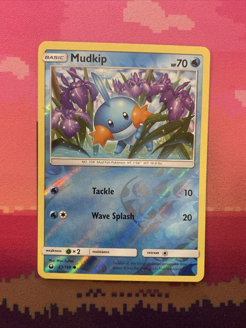 Pokemon Card Mudkip Celestial Storm Reverse Holo 33/168 Near Mint