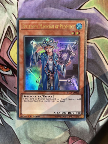 BLLR-EN050 Spellbook Magician Of Prophecy Ultra 1st Edition NM Yugioh Card