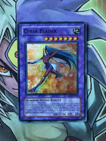 EEN-EN032 Cyber Blader Super Rare UNL Edition NM Yugioh Card