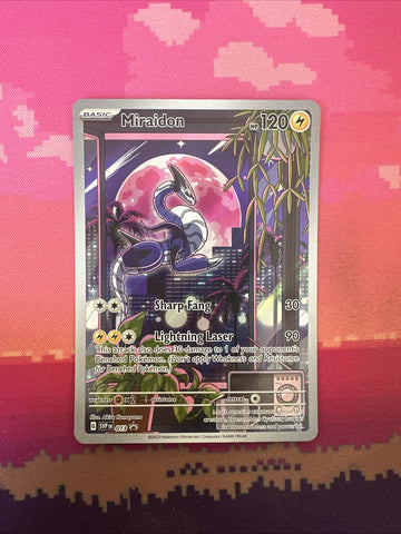 Pokemon Card Miraidon 013 Black Star Promo Near Mint
