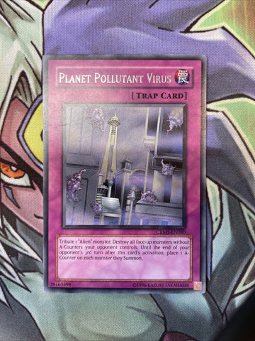 CRMS-EN080 Planet Pollutant Virus Rare Unlimited Edition NM Yugioh Card