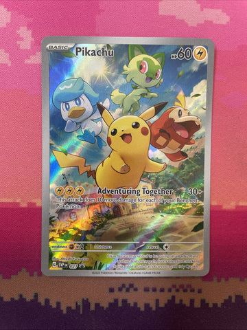 Pokemon Card Pikachu 027 Black Star Promo Near Mint