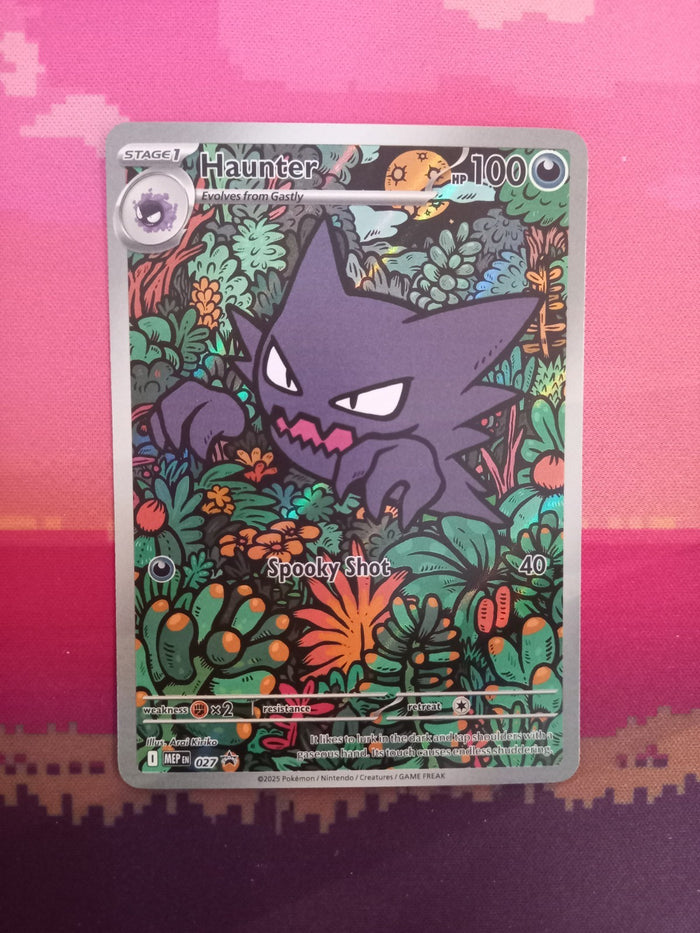 Pokemon Card Haunter 027 Mega Battle Deck Promo Near Mint