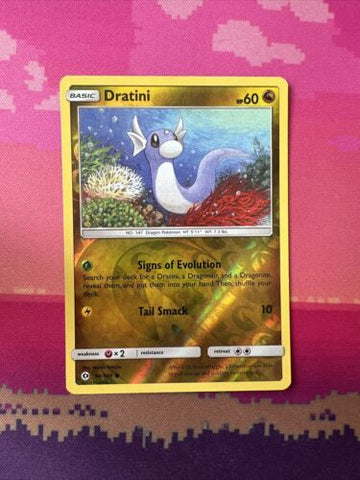 Pokemon Card Dratini Sun & Moon Reverse Holo 94/149 Near Mint
