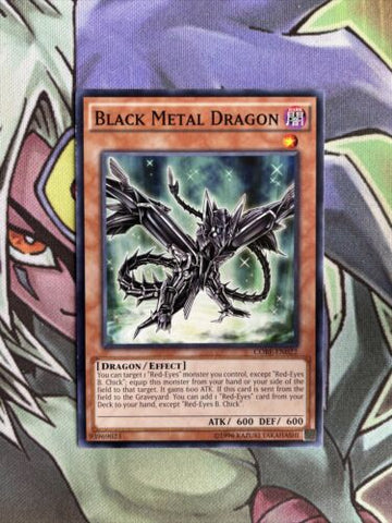 CORE-EN022 Black Metal Dragon Common Unlimited Edition Near Mint Yugioh Card