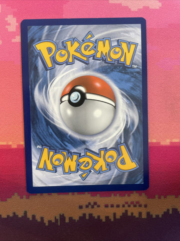 Pokemon Card Cyndaquil SWSH221 Black Star Promo Cosmo Holo Near Mint (back)