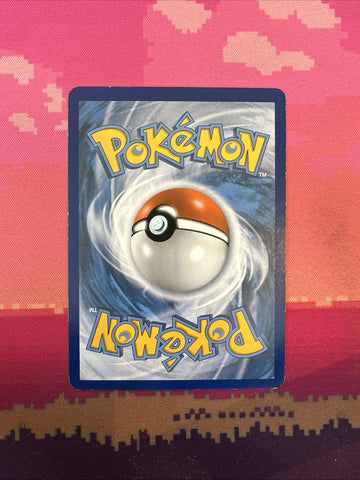 Pokemon Card Karen XY177 Black Star Promo Near Mint (back)